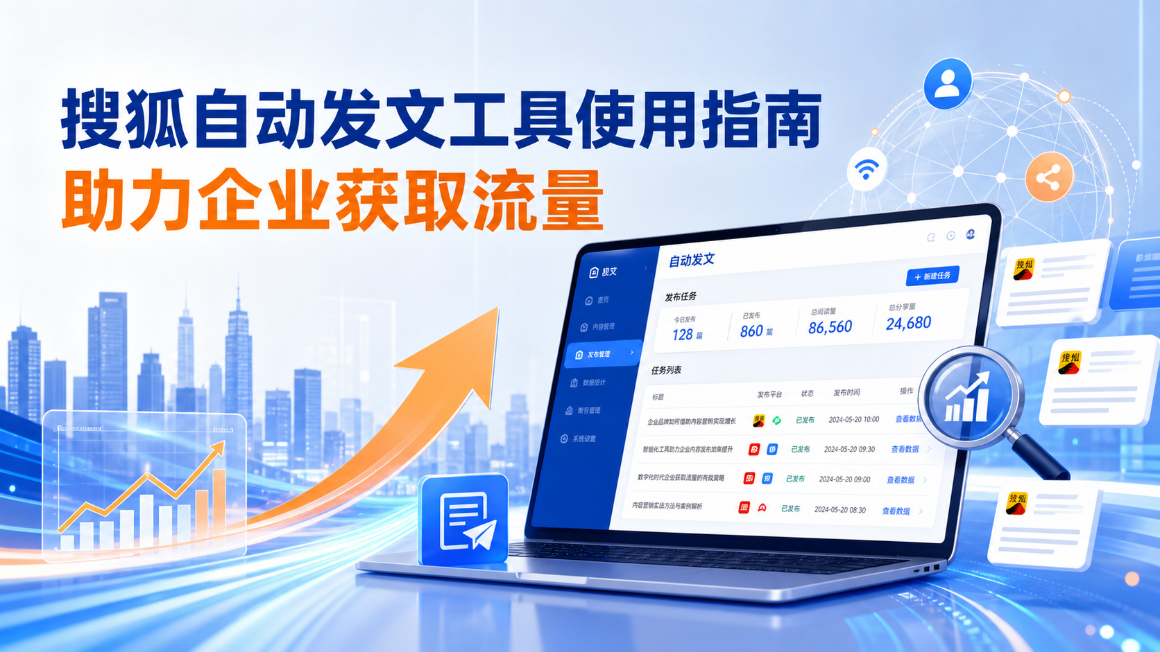搜狐自动发文工具的使用指南:助力景德镇企业获取流量