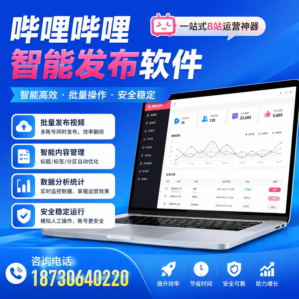 如何通过哔哩哔哩智能发布软件提升 景德镇 企业曝光率